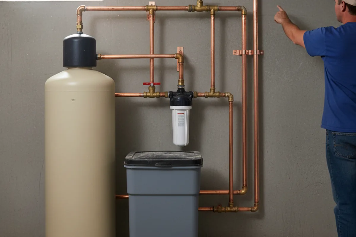 Whole-house water treatment system installed in Marcellus